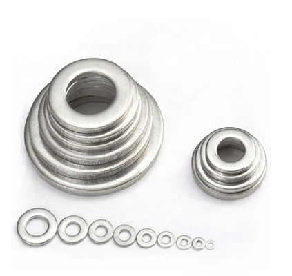 Heavy Industry M5 M6 M8 M10 Stainless Steel 304 316 DIN125 Flat Washer with GB Standard Plain