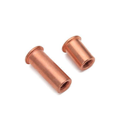 Connection Made Easy Non-Standard Brass Rivet Nuts and Affordable M2-M35 Spot Welding Nut with Control Guaranteed