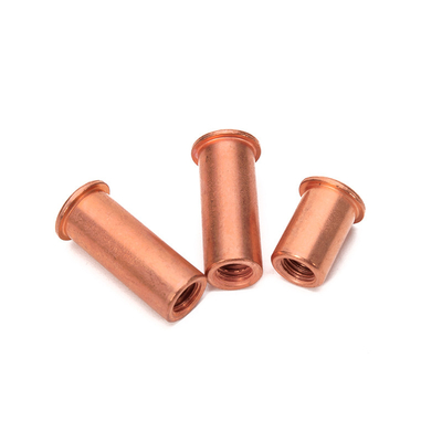 Connection Made Easy Non-Standard Brass Rivet Nuts and Affordable M2-M35 Spot Welding Nut with Control Guaranteed