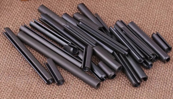 Longer Life TiCN Finish Slotted Elastic Spring Pins DIN 1444 for Cylindrical Locating and Standard Performance