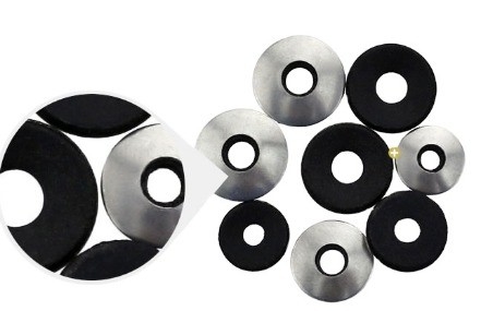 High Strength Stainless Steel 201/304/316 Flat Washers with EPDM Gasket Rubber Waterproof Plain Washer JIS Standard