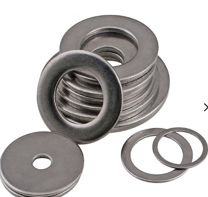 DIN 125 Form A Gasket Plain Flat Washer for Water Treatment M3-M30 Stainless Steel Hexagon Bolts and Nuts