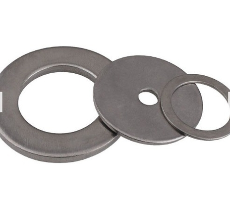 DIN 125 Form A Gasket Plain Flat Washer for Water Treatment M3-M30 Stainless Steel Hexagon Bolts and Nuts
