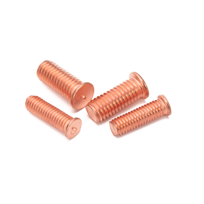 Durable M3-M12 GB Standard Bright Carbon Steel Stud Welding Bolts with Copper Plating and Tip Ignition