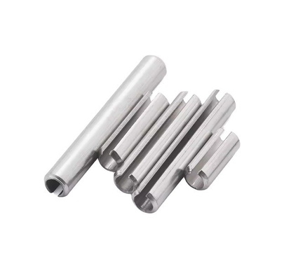 304 Stainless Steel Roll Slotted Spring 65Mn Elastic Cotter Pin in DIN 1444 Standard for Industrial Machinery Parts