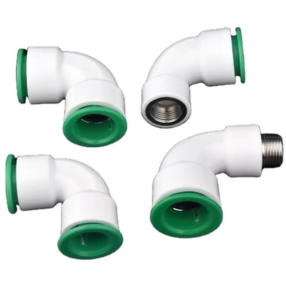 Upgrade Your Water Supply System with Long-Lasting Casting Round Head Code Ppr Equal Elbow Tee Coupling