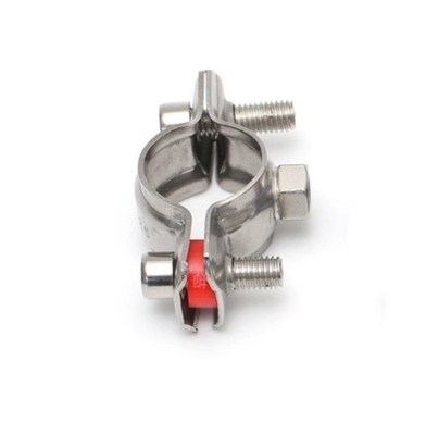 INCH Measurement System M5 M6 M8 M10 Nut Clamp with Rubber in Stainless Steel Material