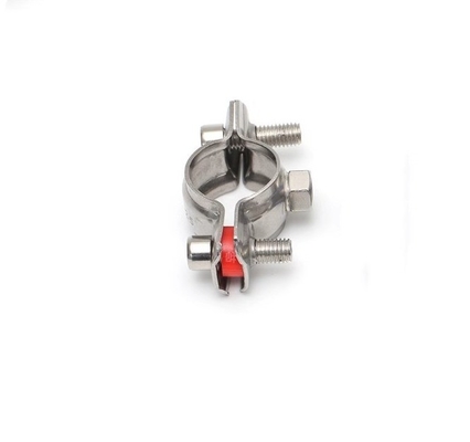 INCH Measurement System M5 M6 M8 M10 Nut Clamp with Rubber in Stainless Steel Material