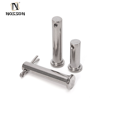 Steam Oxide Nitride Finish Custom Clevis Pin with Small Head and Split Pin Hole Stainless Steel Retaining Spring R Clip Cotter Pins