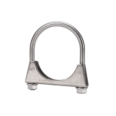 JIS Standard Metric Measurement System M8 M10 Zinc Plated Heavy Duty U Bolt Exhaust Clamp with Corrosion Resistance