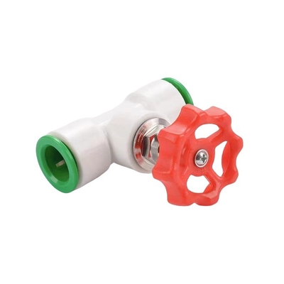 Customizable Size PPR Water Pipe Quick Connector with Round Head Equal Size Casting Technics OEM ODM Supported