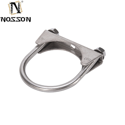 M5 M6 M8 M10 Standard Metric U-bolt Pipe Clamp for Iron Galvanized/Stainless Steel Muffler in Automobile Industry