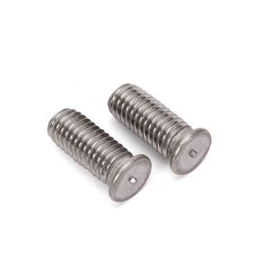 ANSI/ASME Standard Aluminium M3 Spot Welding Stud Screw with Brass Material 304 Stainless Steel and Bright Finish