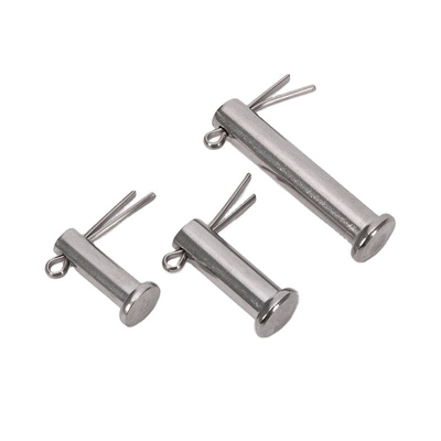 Top-Notch Performance Clevis Pins 304 Stainless Steel Cylindrical Pin with Hole Locating Pin and Longer Life TiCN Finish