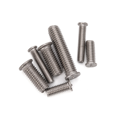 GB Standard Brass 304 Stainless Steel Customizable M3M4M6M8 Spot Welding Screws and Studs in Bright Finish with Brass