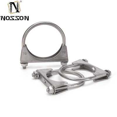 INCH Measurement System ANSI/ASME Standard U Bolt Carbon Steel Exhaust Steel Muffler Pipe Clamps for Car M5 M6 M8 M10