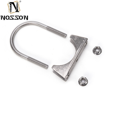 INCH Measurement System ANSI/ASME Standard U Bolt Carbon Steel Exhaust Steel Muffler Pipe Clamps for Car M5 M6 M8 M10