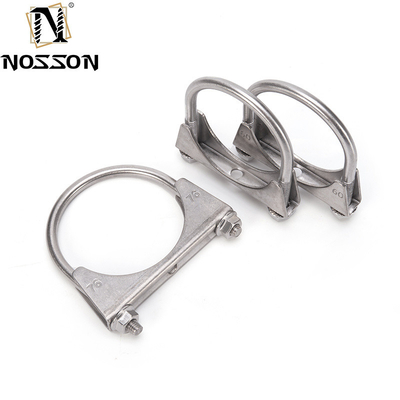 INCH Measurement System ANSI/ASME Standard U Bolt Carbon Steel Exhaust Steel Muffler Pipe Clamps for Car M5 M6 M8 M10