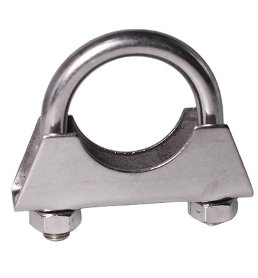 Custom Exhaust System Stainless Steel U Bolt Muffler Clamp with Metric Measurement System Standard and Standard