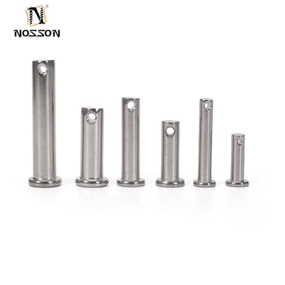 Stainless Steel Hollow Pin Cylindrical Dowel Pins with Internal Threaded Round Head Customized Finish Steam Oxide Nitride