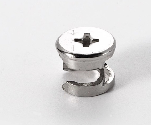 Smooth Furniture Assembly Zinc Alloy 10 Connectors Plug Mini Fix Cabinet Connector Cam Lock for Quick and Easy Assembly