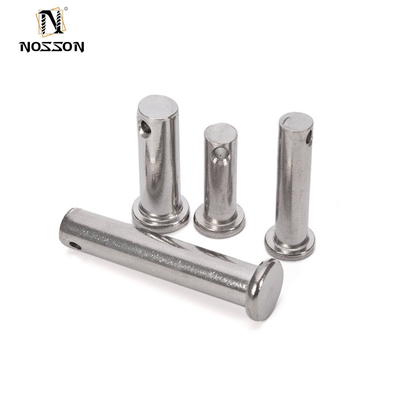 Stainless Steel Hollow Pin Cylindrical Dowel Pins with Internal Threaded Round Head Customized Finish Steam Oxide Nitride