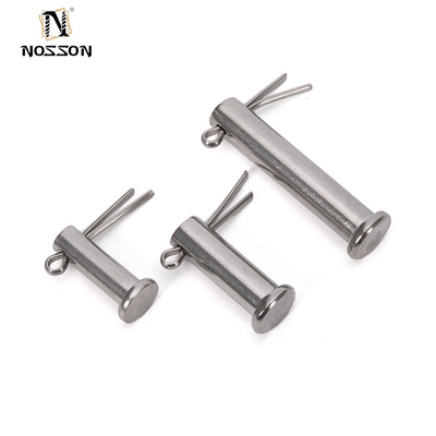 Stainless Steel Hollow Pin Cylindrical Dowel Pins with Internal Threaded Round Head Customized Finish Steam Oxide Nitride