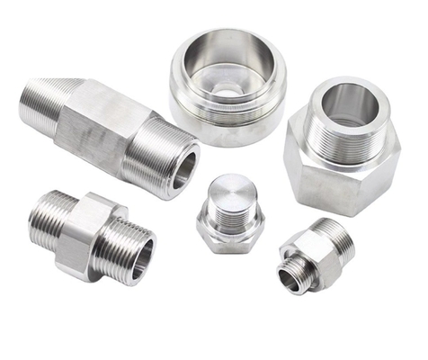Precision Stainless Steel Aluminum Titanium CNC Machining Milling Turning Parts with Pressing Connection and OBM Support