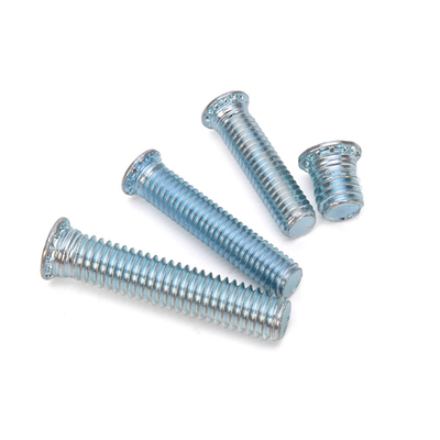 GB Standard Self Clinching Stud Screws FHS M2.5 M3 M4 M5 M6 M8 M10 for Durable and Strong Stainless Steel/Brass Fastening