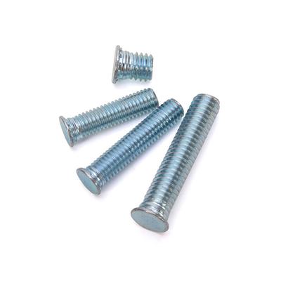 Bright Finish Uncoated Self Clinching Fastening Solutions for Metric Flat Head Self Lock Clinching Stud