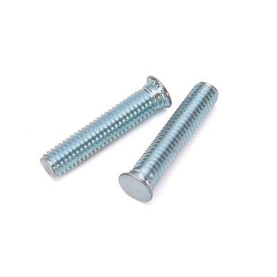 ISO Standard Self Clinching Stud Screw Rivet Fhs M2.5 M3 M4 M5 M6 M8 M10 Bright Finish Uncoated for Industrial Machinery