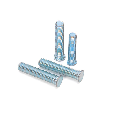 ISO Standard Self Clinching Stud Screw Rivet Fhs M2.5 M3 M4 M5 M6 M8 M10 Bright Finish Uncoated for Industrial Machinery