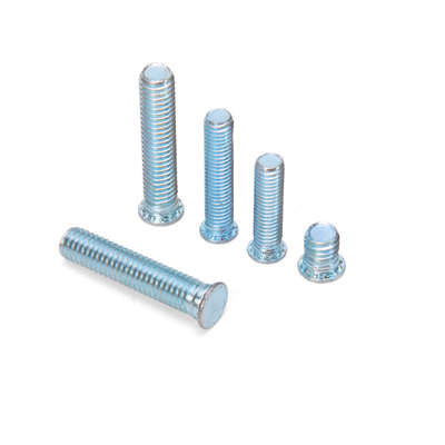 ISO Standard Self Clinching Stud Screw Rivet Fhs M2.5 M3 M4 M5 M6 M8 M10 Bright Finish Uncoated for Industrial Machinery