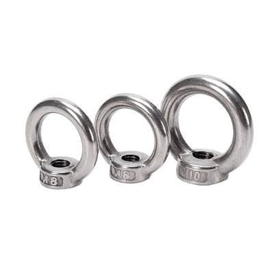 Passivation and Chrome Plated Triangular Ring Eye Nut for Imperial Inch Measurement System in Heavy Industry Applications