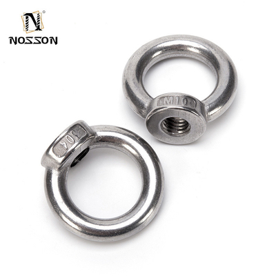 Passivation and Chrome Plated Triangular Ring Eye Nut for Imperial Inch Measurement System in Heavy Industry Applications