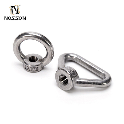 Passivation and Chrome Plated Triangular Ring Eye Nut for Imperial Inch Measurement System in Heavy Industry Applications