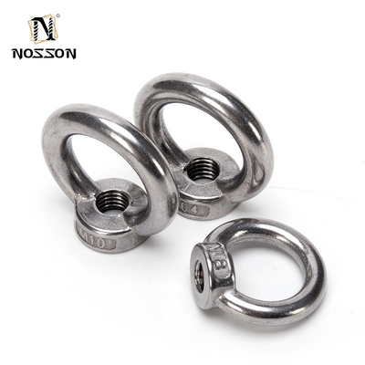 Passivation and Chrome Plated Triangular Ring Eye Nut for Imperial Inch Measurement System in Heavy Industry Applications