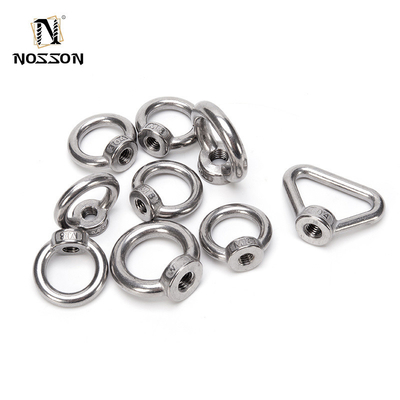 Triangle Shape Lifting Eye Ring Nut M3 M4 M5 M6 M8 M10 M12 M14 M16 M20 DIN582 304 Stainless Steel for Your Requirements