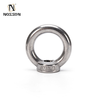 Coarse Thread M10 M12 SS316 304 Triangle Bow Nut Round Ring Lifting Eye Nut For Rope Fitting Carbon Steel Professional