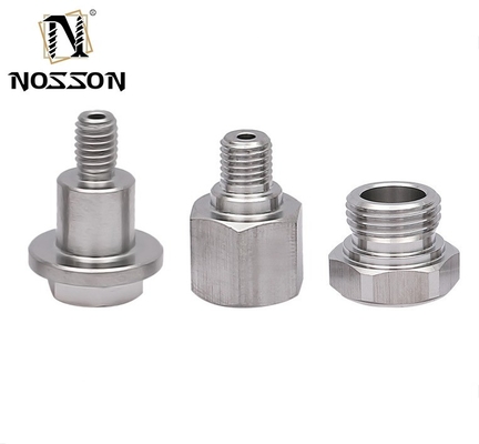 Custom Stainless Steel Mechanical Part Cnc Machining Pipe Lines Connect with Equal High Precision CNC Services 1/2' 4