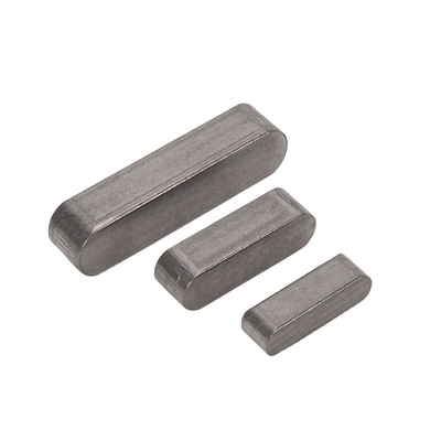 Zinc-Flake Coated High Strength DIN6885 Stainless Steel 304 316 Flat Parallel Key Type A for Heavy Duty Applications