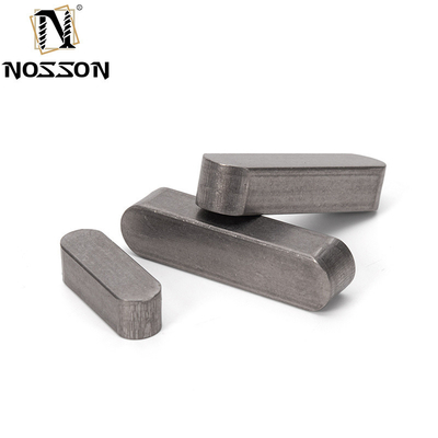 Zinc-Flake Coated High Strength DIN6885 Stainless Steel 304 316 Flat Parallel Key Type A for Heavy Duty Applications