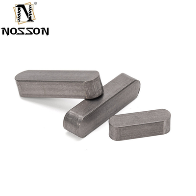Zinc-Flake Coated High Strength DIN6885 Stainless Steel 304 316 Flat Parallel Key Type A for Heavy Duty Applications