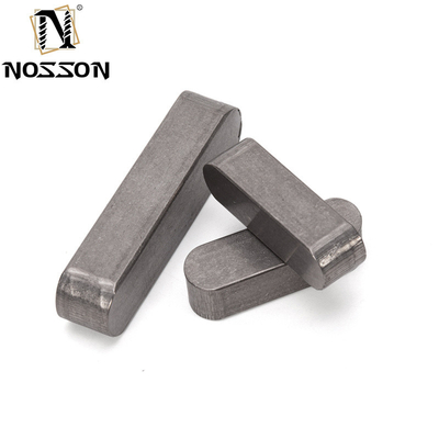 Zinc-Flake Coated High Strength DIN6885 Stainless Steel 304 316 Flat Parallel Key Type A for Heavy Duty Applications