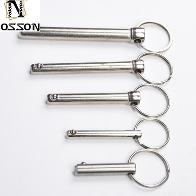 Stainless Steel Quick Release Ball Pin with Durable Spring Pin Design and Corrosion-Resistant Carbon Steel Material