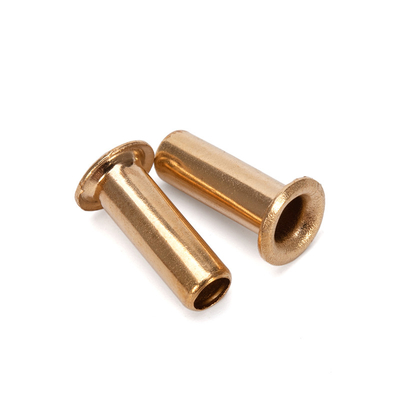 Customization Requirements Look No Further than ISO Standard Bright Finish Aluminium Brass Rivets
