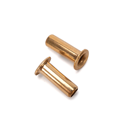 Customization Requirements Look No Further than ISO Standard Bright Finish Aluminium Brass Rivets