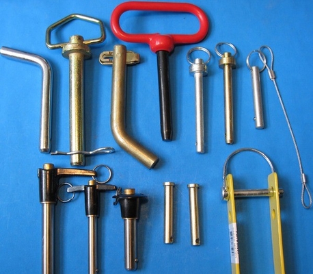 Spring Pin for Quick Release and Locking of Carbon Steel Construction Machinery Parts Long-Lasting Performance