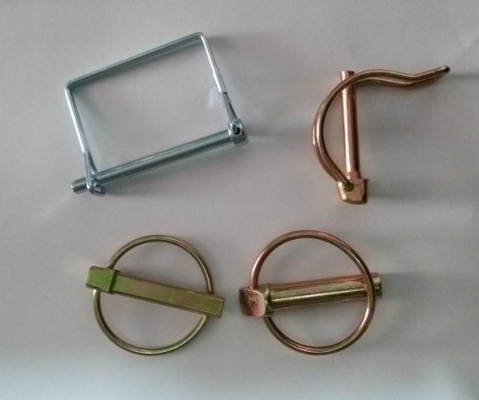Stainless Steel 201/304/316 Corrosion Resistant Round Square Quick Release Wire Lock Pin Lynch Pin with ZINC Finish