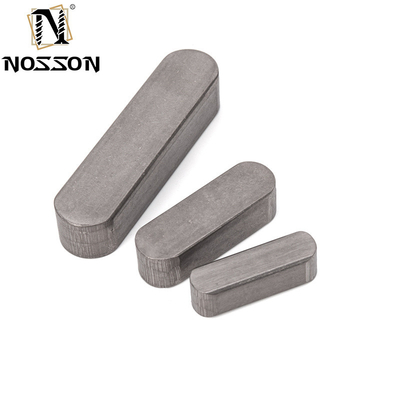Galvanized DIN 6885 Type A B C Stainless Steel 304 316 Flat Keys for Metric Measurement System m3 m4 m5 m6 m8 m10 m12